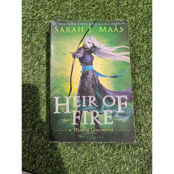 OOP Heir of Fire Sarah J Maas Paperback - Picture 1 of 9